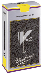 VANDOREN V12 SCATOLA 10 ANCE PER CLARINETTO SIb DA 2,5