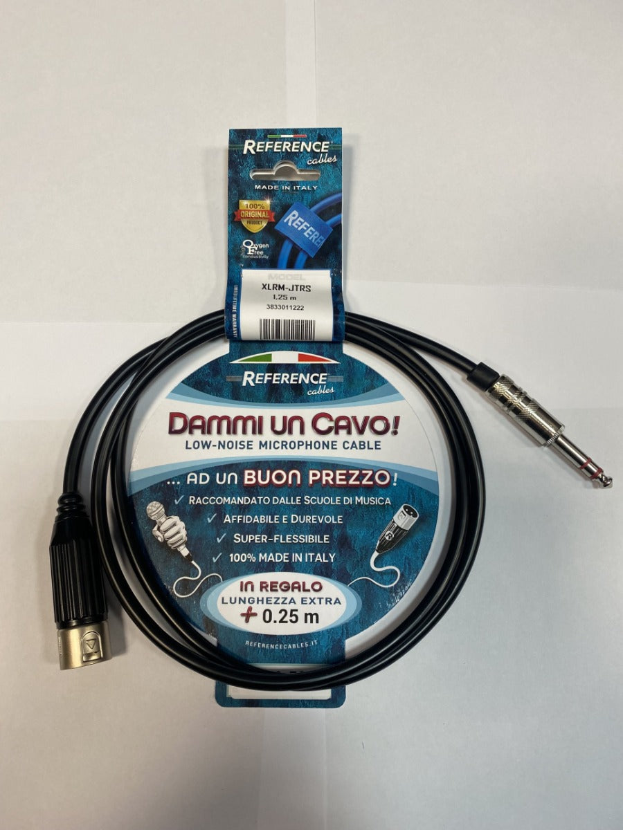 Reference "Dammi Un Cavo" BK-XLRM/JTRS Metri 1,25