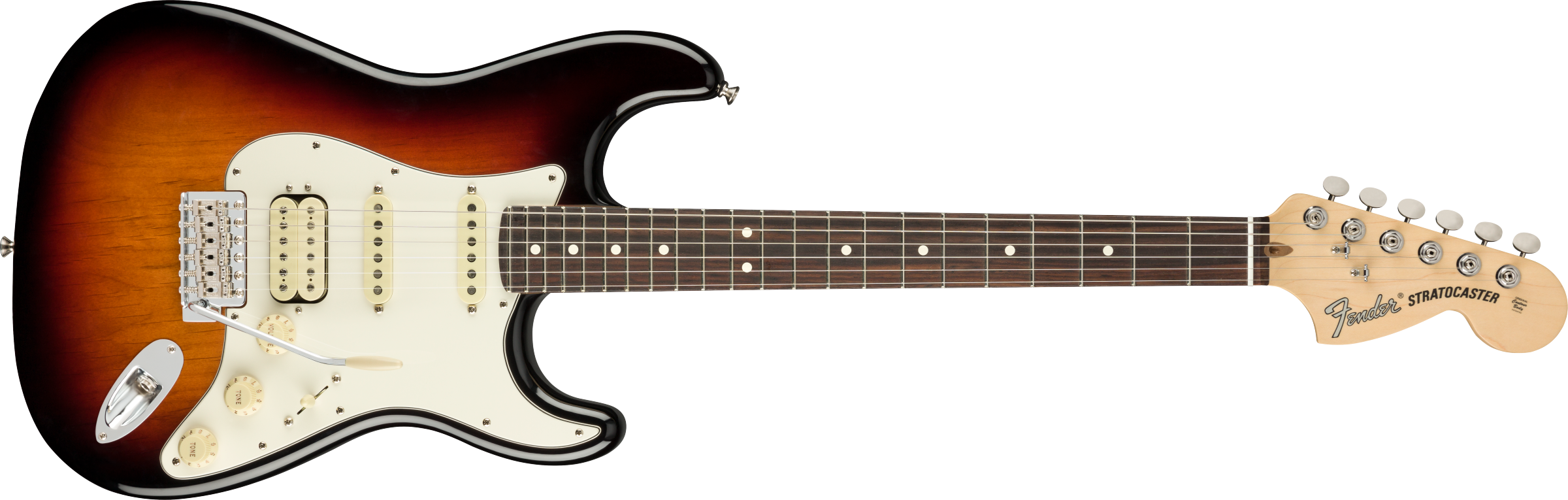 Fender American Performer Stratocaster HSS Chitarra Elettrica 3 Color Sunburst