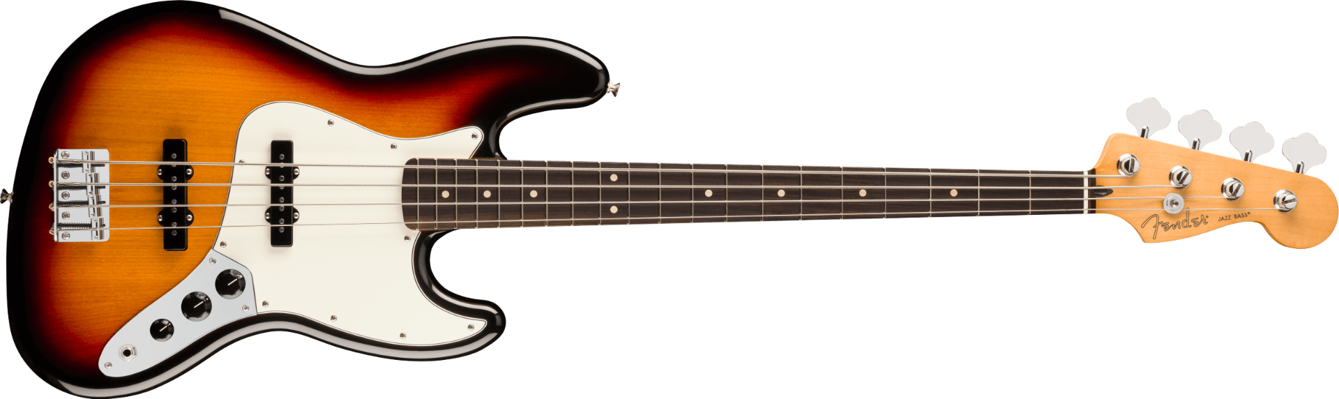 Fender Player II Jazz Bass, Rosewood Fingerboard, 3-Color Sunburst