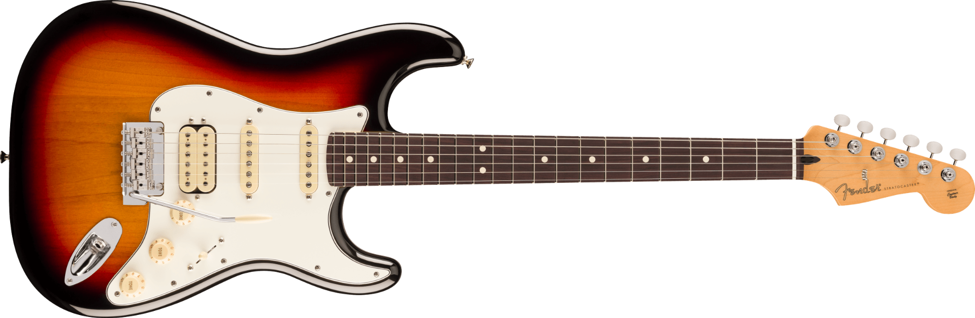 Fender Player II Stratocaster HSS, Rosewood Fingerboard, 3-Color Sunburst