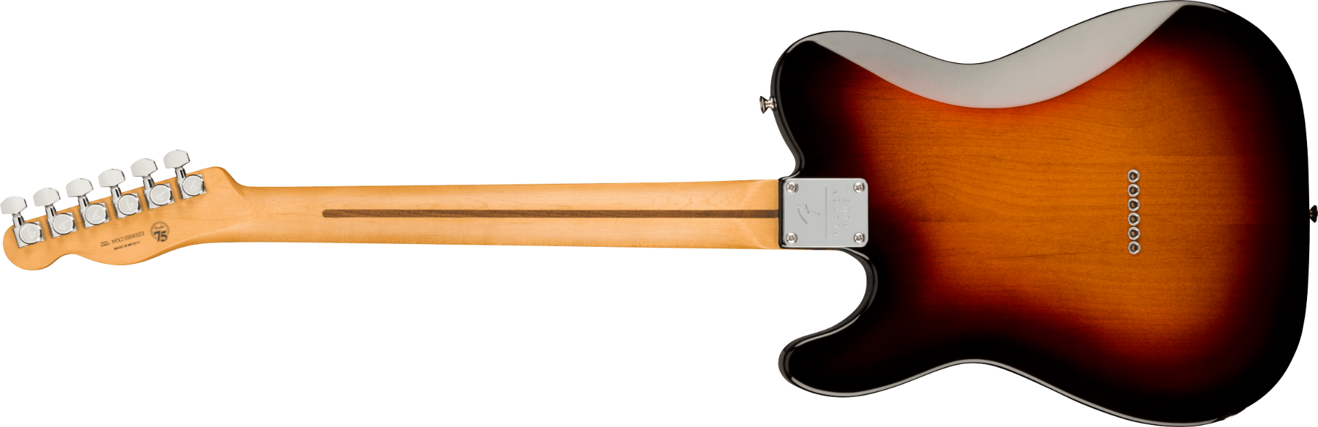 Fender Player Plus Telecaster, Maple Fingerboard, 3-Color Sunburst