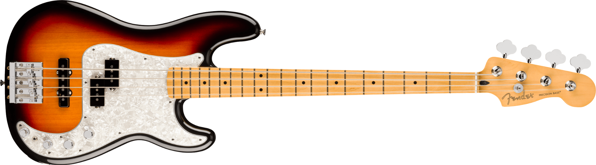 Fender Player II Modified Active Precision Bass, Maple Fingerboard, 3 Tone Sunburst
