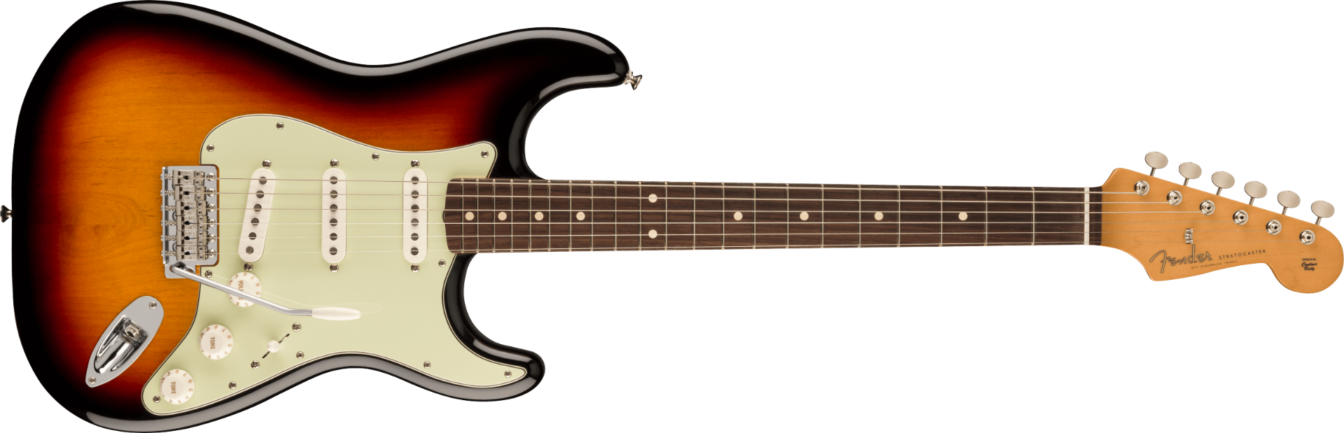 Fender Vintera II '60s Stratocaster®, Rosewood Fingerboard, 3-Color Sunburst