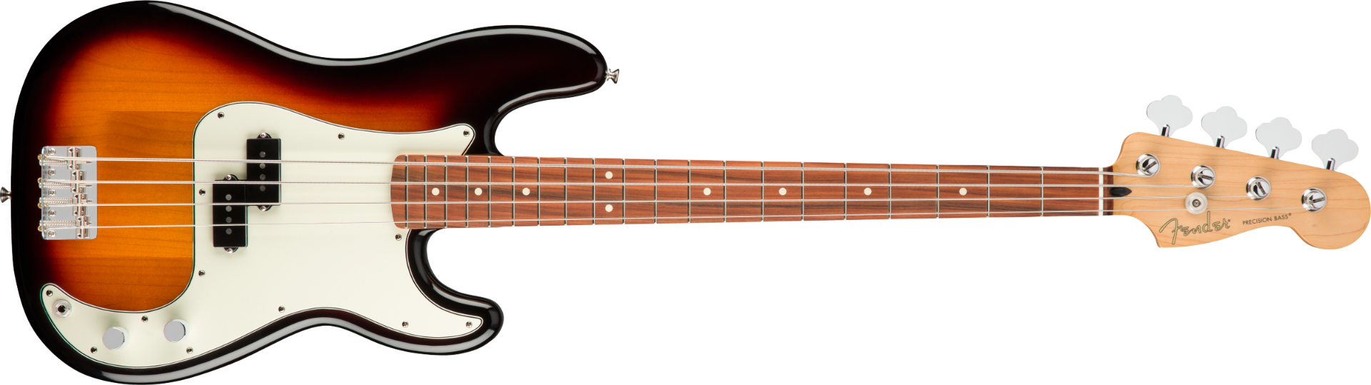 Fender Player Precision Bass, Pau Ferro Fingerboard, 3-Color Sunburst