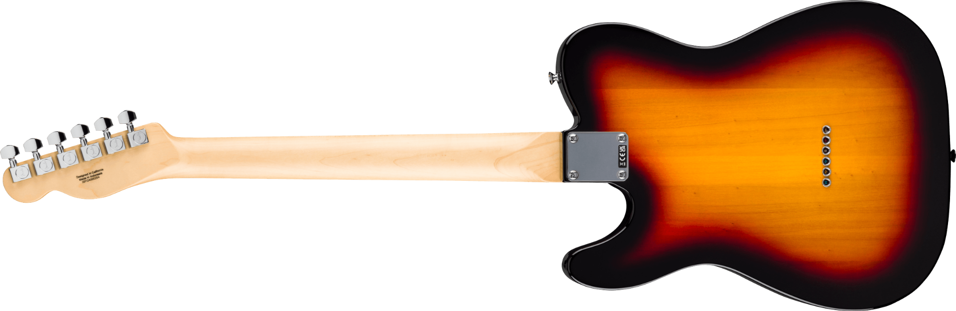 Fender Standard Telecaster, Laurel Fingerboard, White Pickguard, 3-Color Sunburst