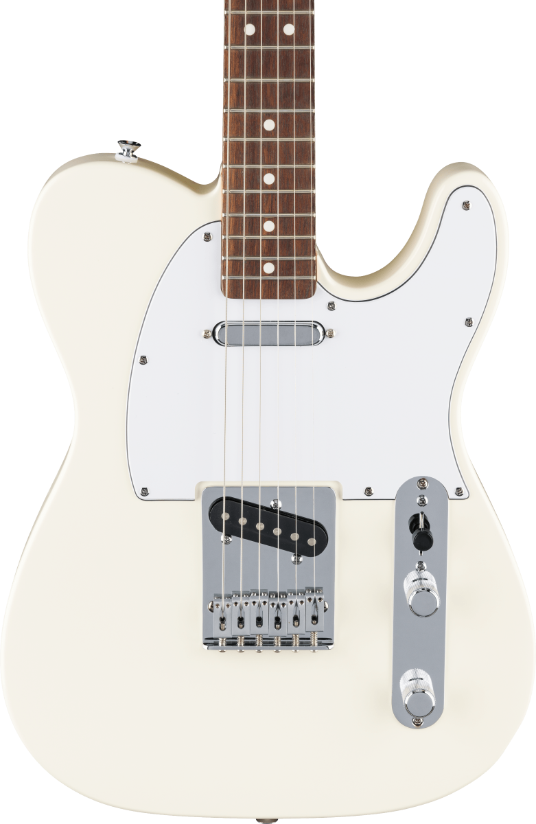 Fender Standard Telecaster, Laurel Fingerboard, White Pickguard, Olympic White