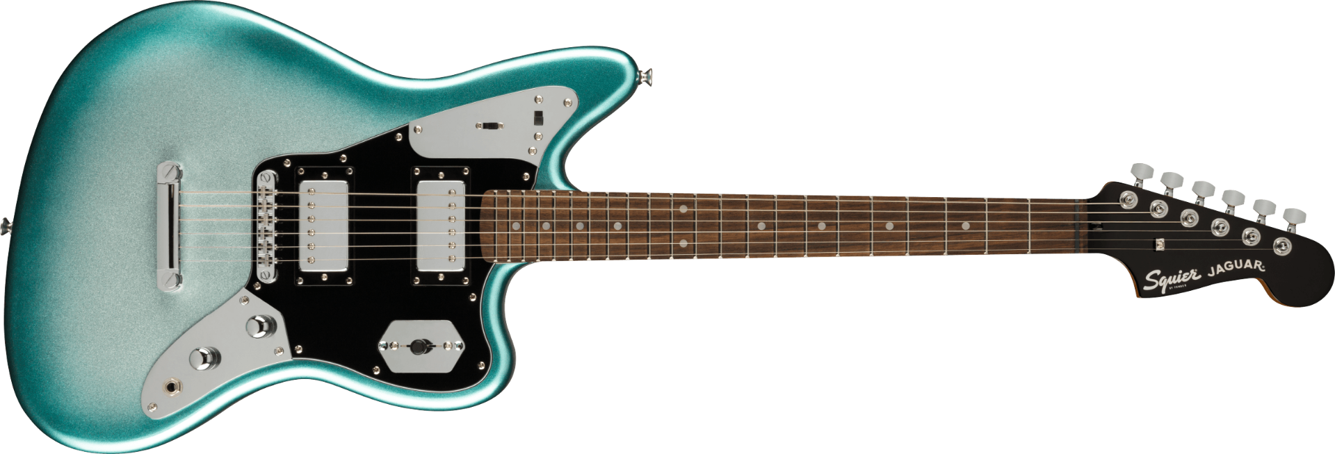 Fender Squier Contemporary Jaguar HH ST, Laurel Fingerboard, Black Pickguard, Sky Burst Metallic
