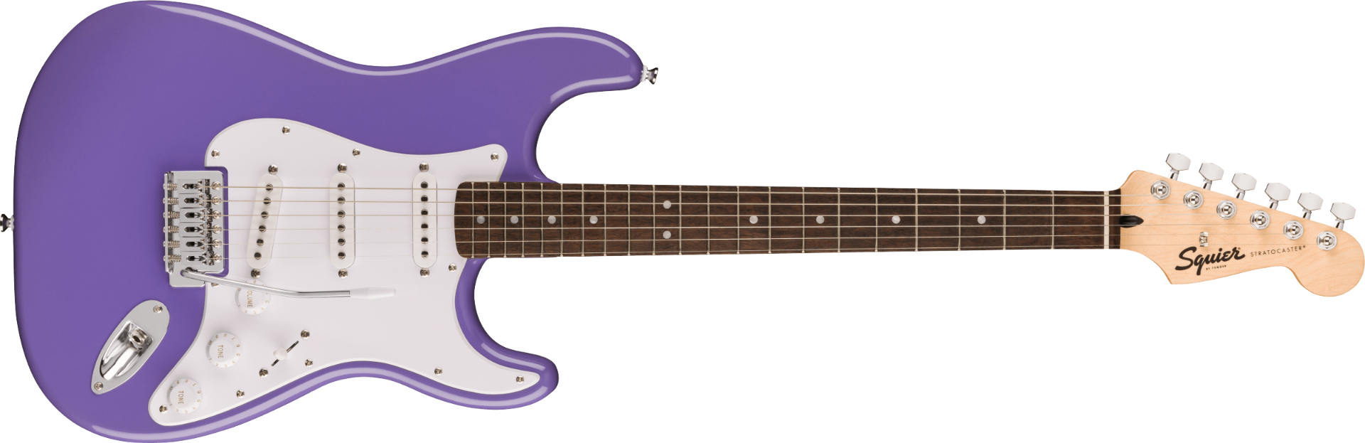 Fender Squier Sonic Stratocaster, Laurel Fingerboard, White Pickguard, Ultraviolet