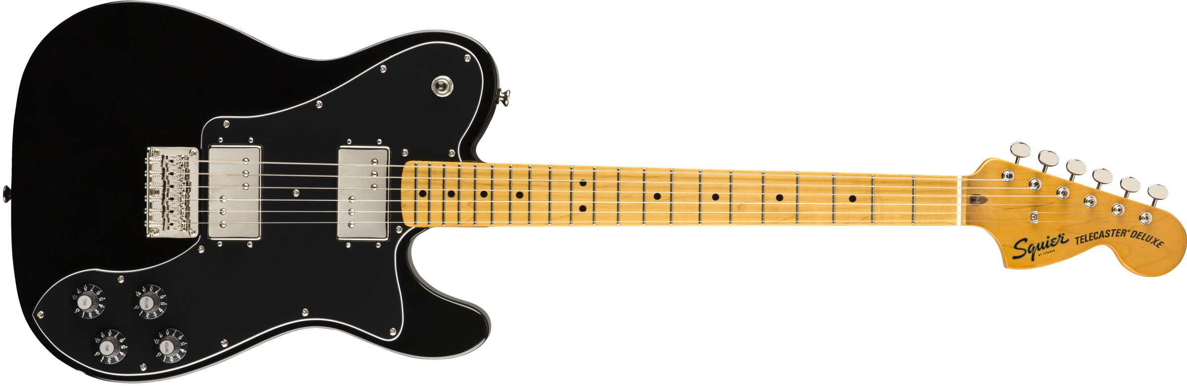 Fender Squier Classic Vibe 70s Telecaster Deluxe Chitarra Elettrica Black