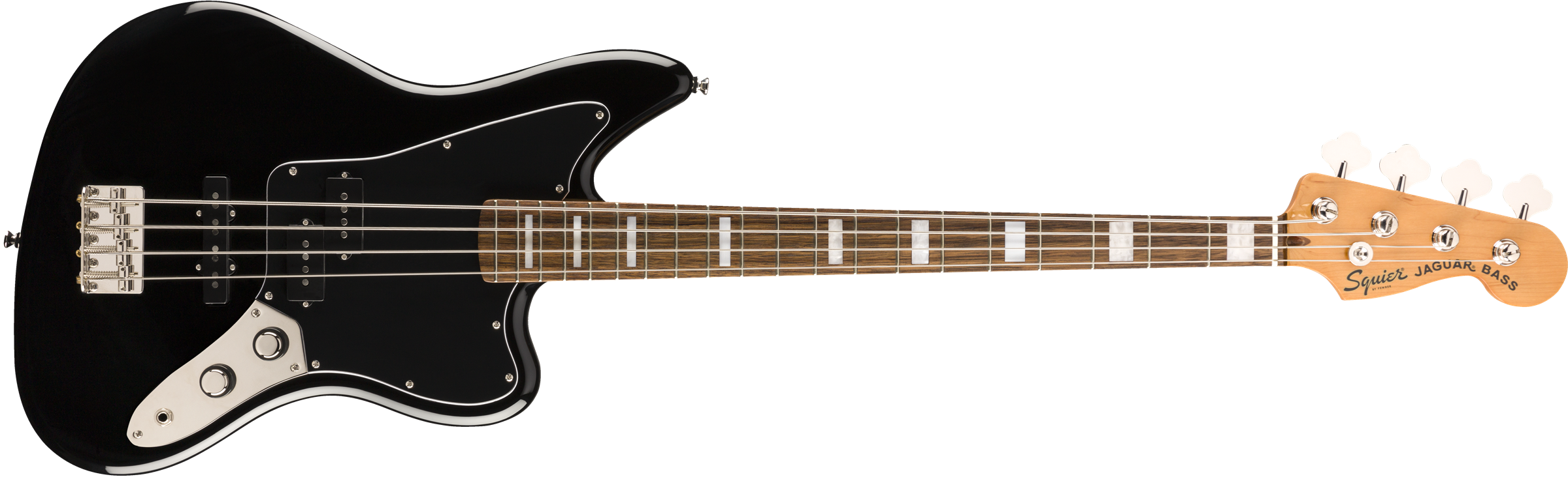 Fender Squier Classic Vibe Jaguar Bass, Laurel Fingerboard, Black