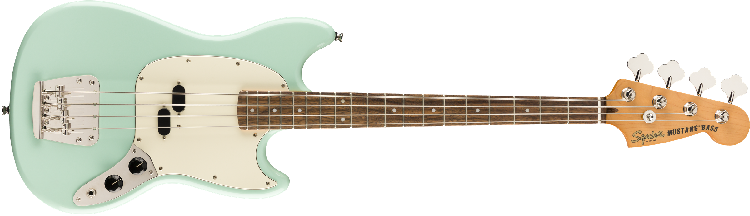 Fender Squier Classic Vibe 60s Mustang Bass, Laurel Fingerboard, Surf Green