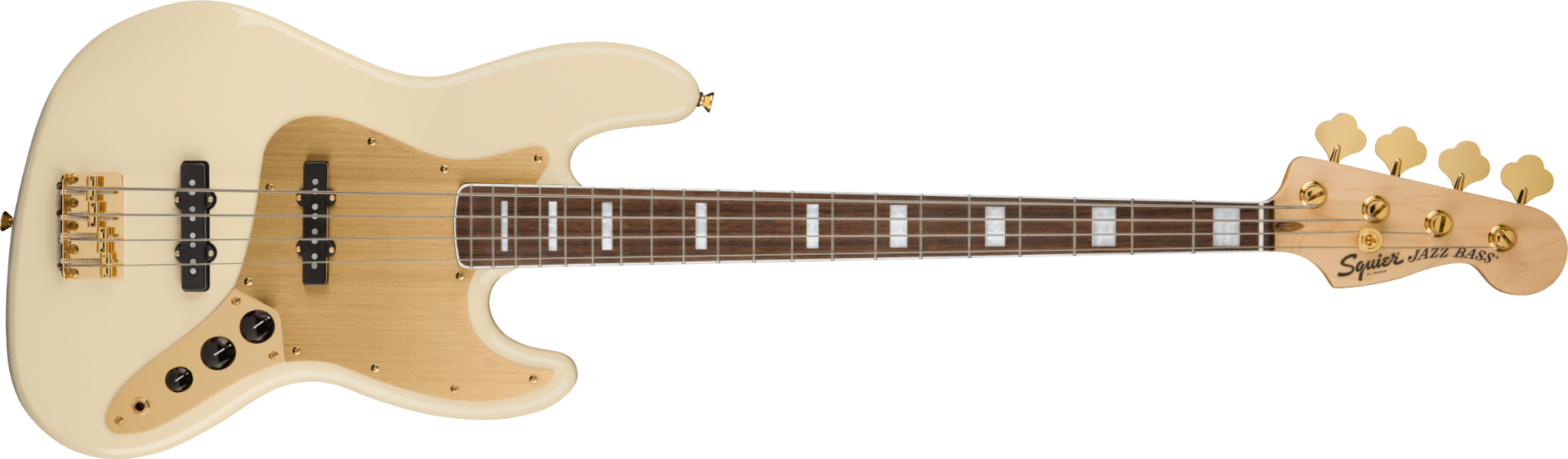 Fender SQ 40 J BASS LRL GHW GPG OWT