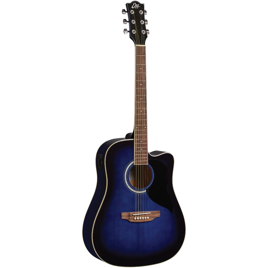Eko Ranger CW Eq Blue Sunburst Chitarra Acustica Elettrificata