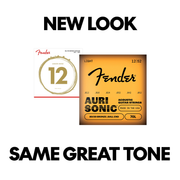 Fender 70L 80/20 Corde per chitarra acustica 012-052 New Look