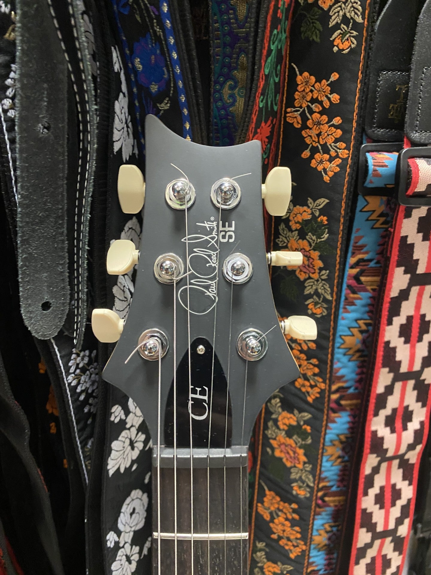 PRS SE CE24-CA Charcoal Burst Usata