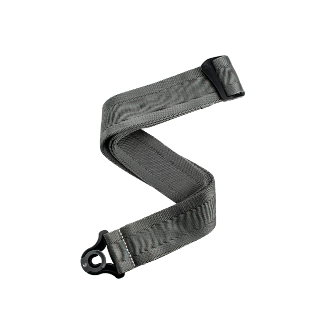 D'Addario 50BAL09 Tracolla per chitarra con sistema Auto Lock - Metal Grey
