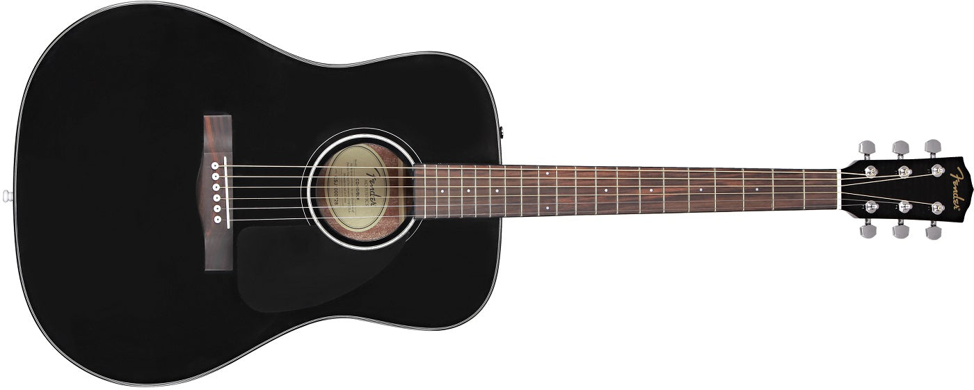 Fender CD-60 Dread V3 DS Blk WN