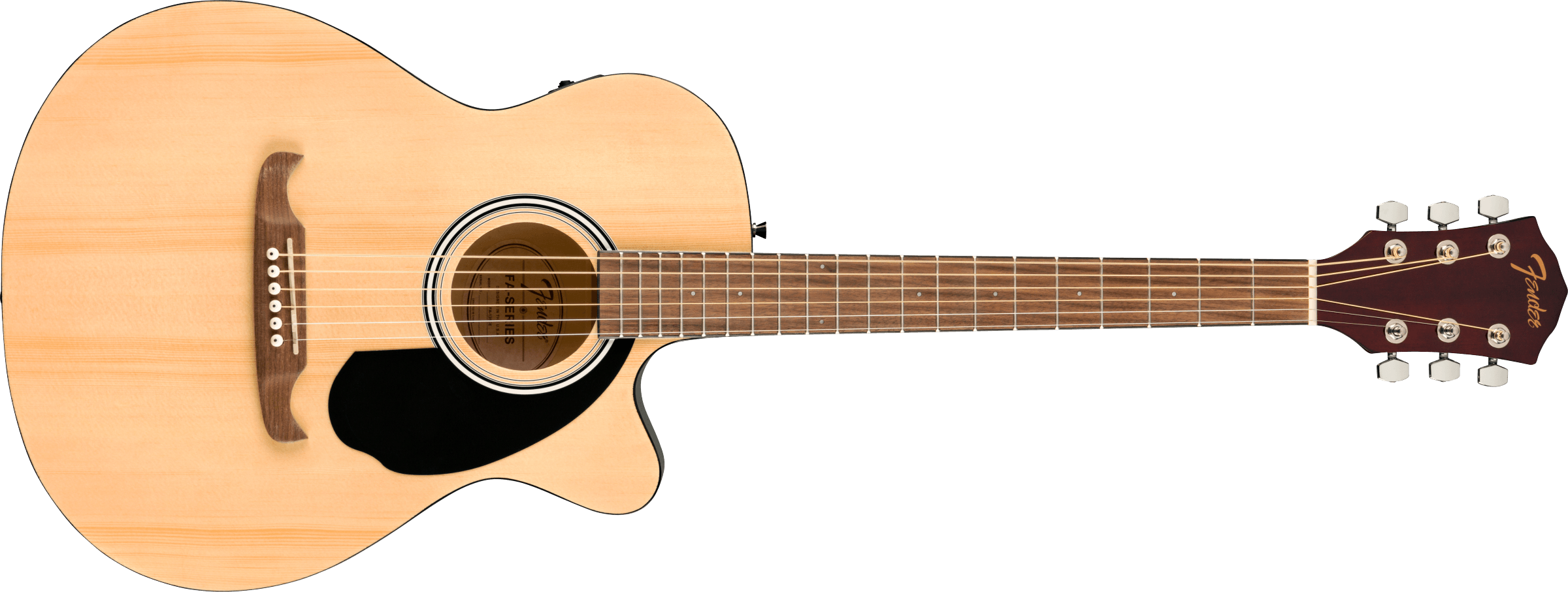 Fender FA-135CE Concert, Walnut Fingerboard, Natural New