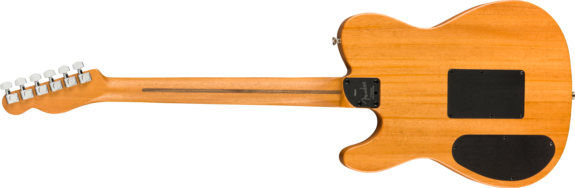 Fender American Acoustasonic Telecaster, Ebony Fingerboard, Black con Deluxe Gig Bag