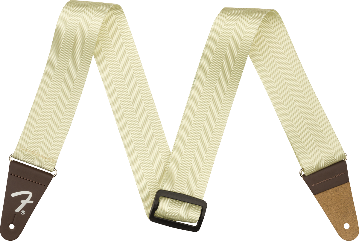 Fender 2" Am Pro Seat Belt Strap, Olympic White