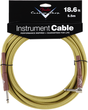 Fender FG186TL Custom Cables Tweed da 5.5 Metri jack ad angolo