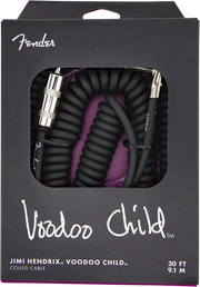 Fender Hendrix Voodoo Child™ Cable, Black 9,1 metri