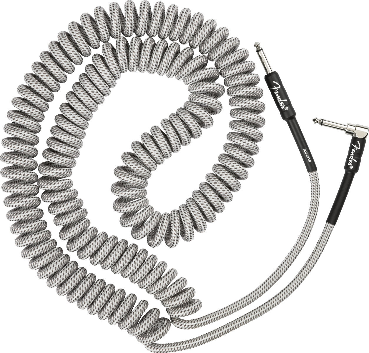 Fender Professional Coil Cable, 30', White Tweed mt 9 Cavo per Chitarra