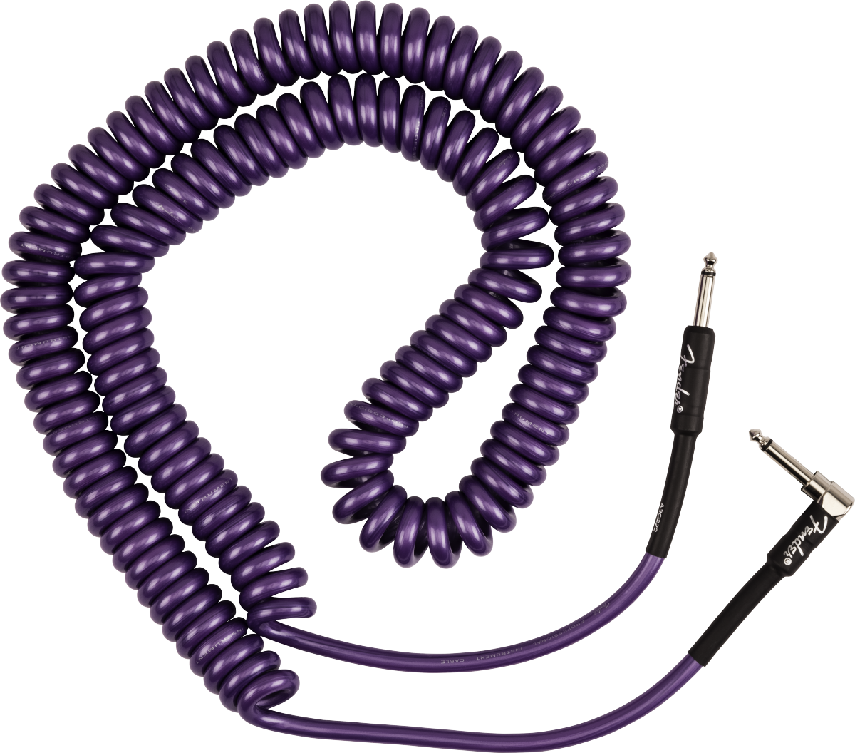 Fender  J Mascis Coil Cable, 30', Purple