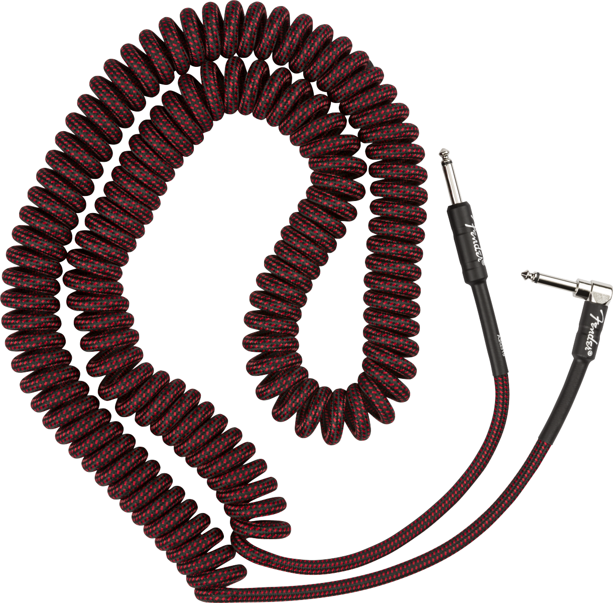 Fender Professional Coil Cable, 30', Red Tweed mt 9 Cavo per Chitarra