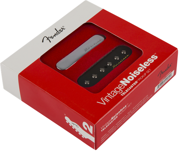 Fender Vintage Noiseless Tele® Pickups, (2)