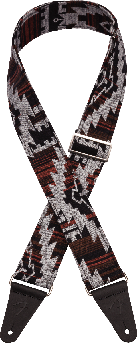 Fender 2" Zion Strap, Black Aztec