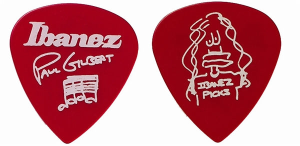 PLETTRO IBANEZ 1000PG-CA Paul Gilbert - rosso