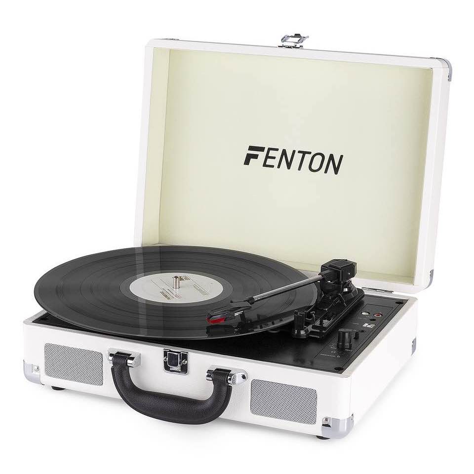 Fenton RP115D Record Player, Briefc. DoveG