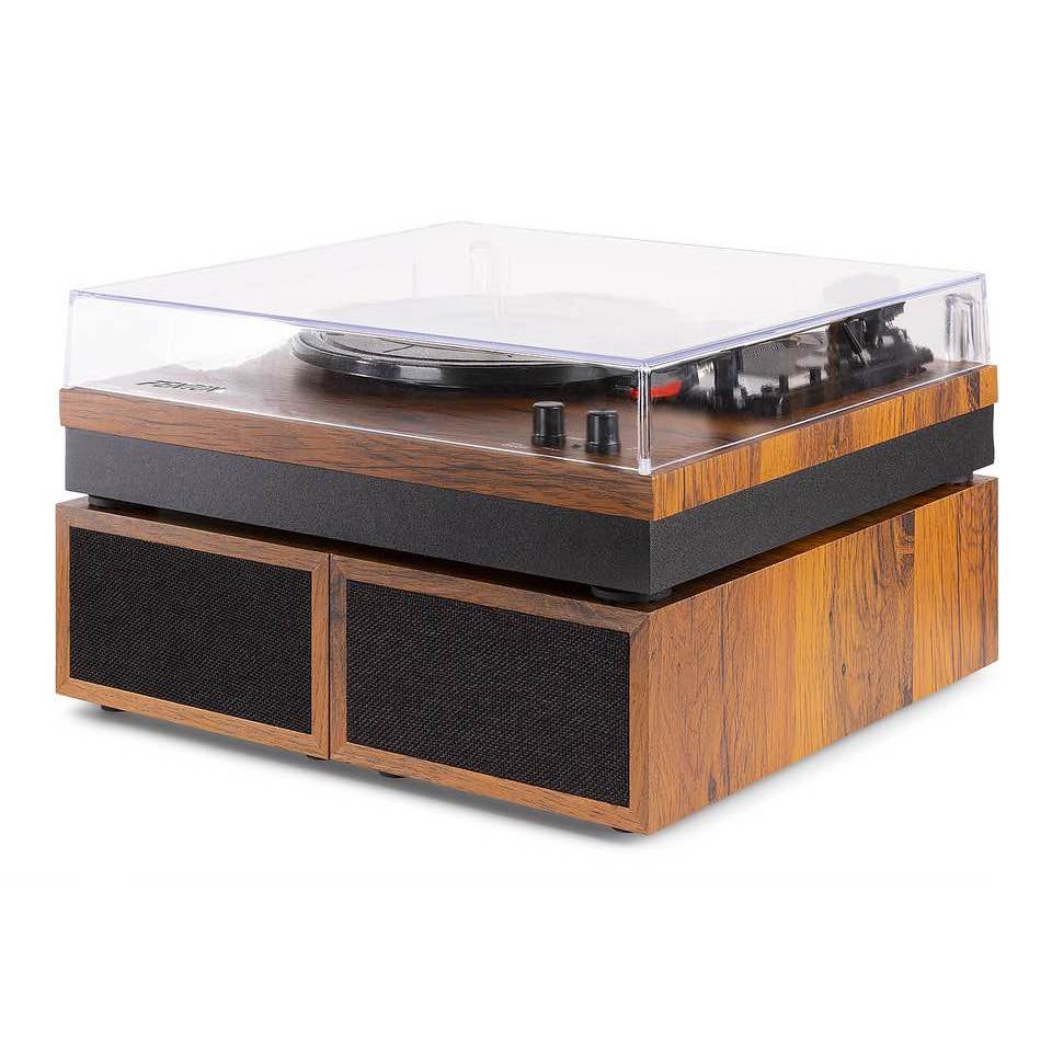 Fenton RP165 Record Player+Sp.BT Wood 102.154