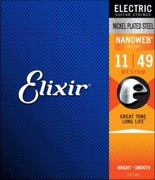 ELIXIR 12102 NANOWEB MEDIUM CORDE ELETTRICA