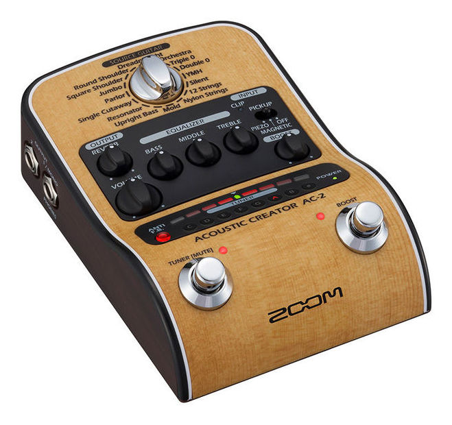 Zoom AC-2 pedale per chitarra acustica
