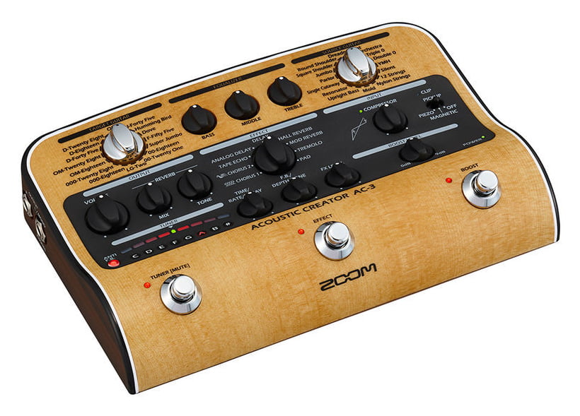 Zoom AC-3 multieffetto per chitarra acustica