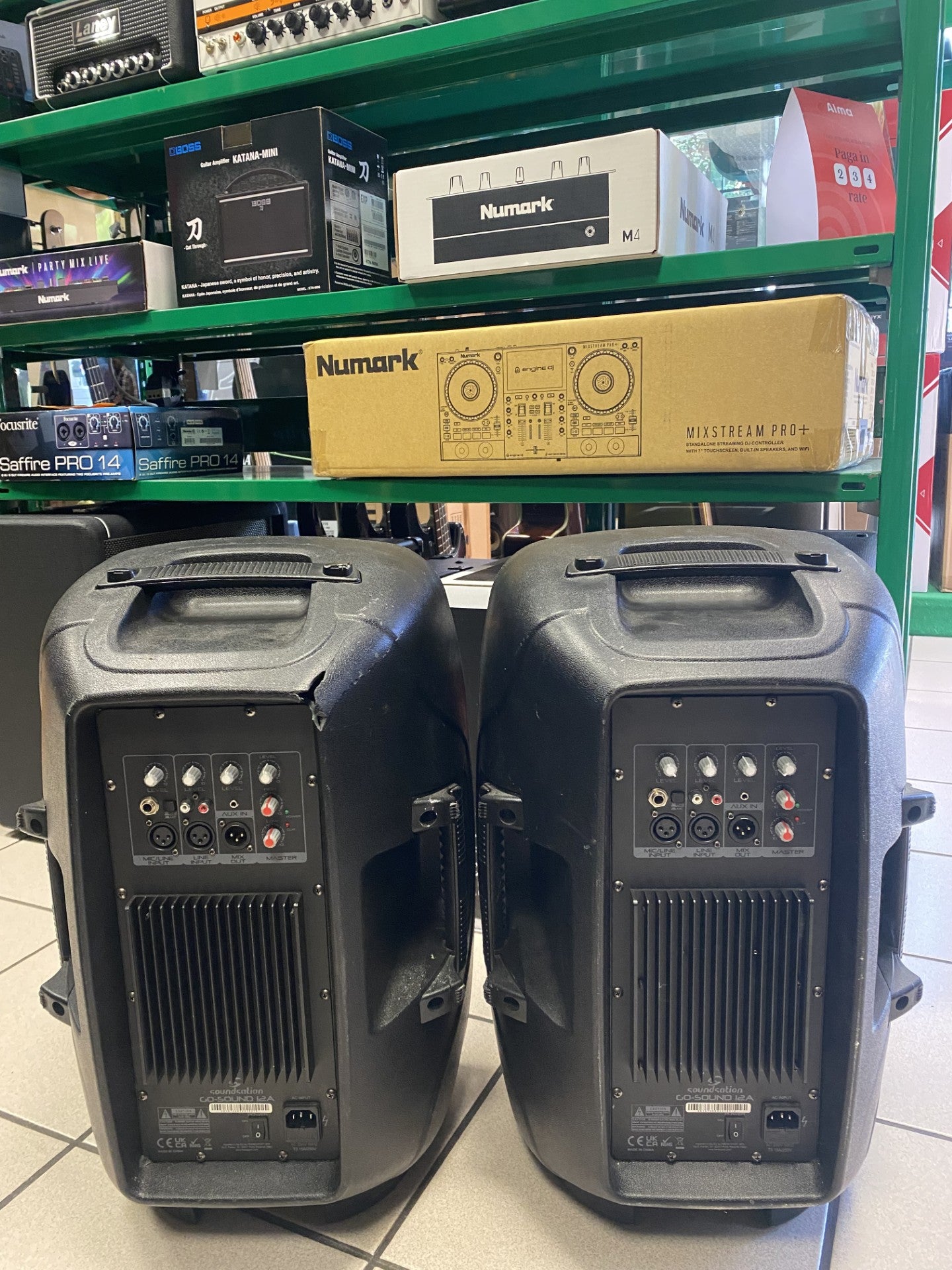 SOUNDSATION GO-SOUND 12A Coppia Diffusori usati