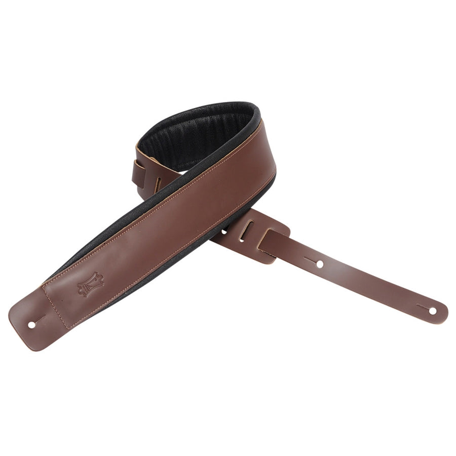 LEVY'S - DM1PD-BRN TRACOLLA IN PELLE BROWN 3"