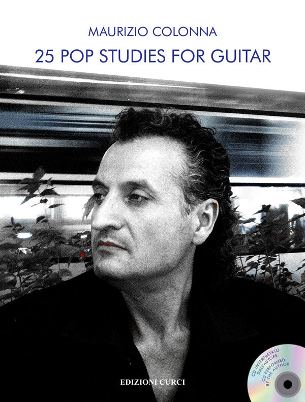Maurizio Colonna 25 Pop Studies for Guitar + CD Audio 