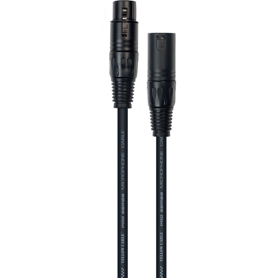 YELLOW CABLE - M15X CAVO MICROFONICO XLR 15 M