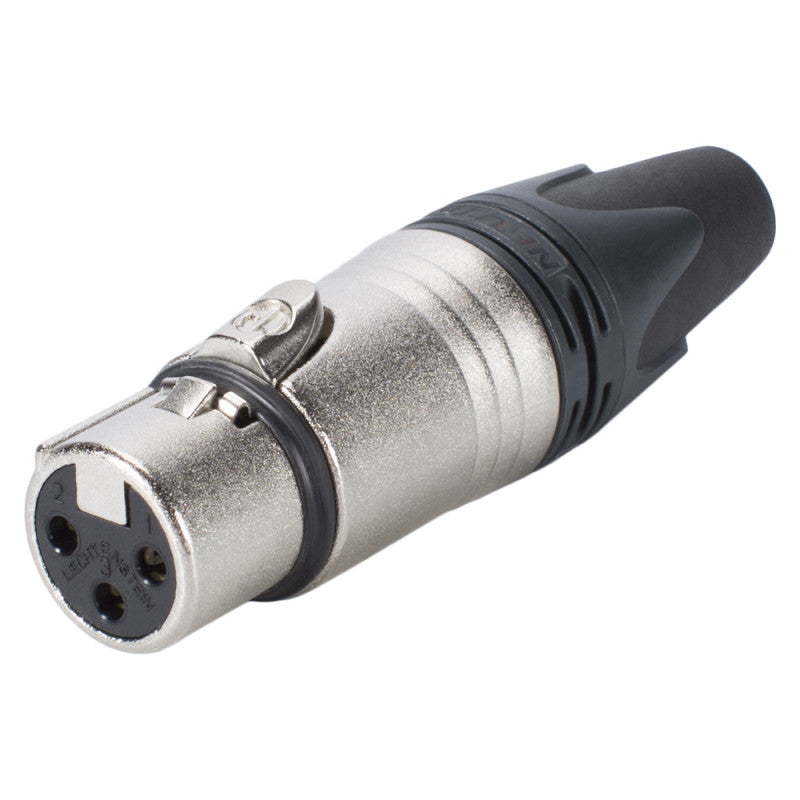 Neutrik NC3FXX-D Connettore XLR femmina a 3 poli volante