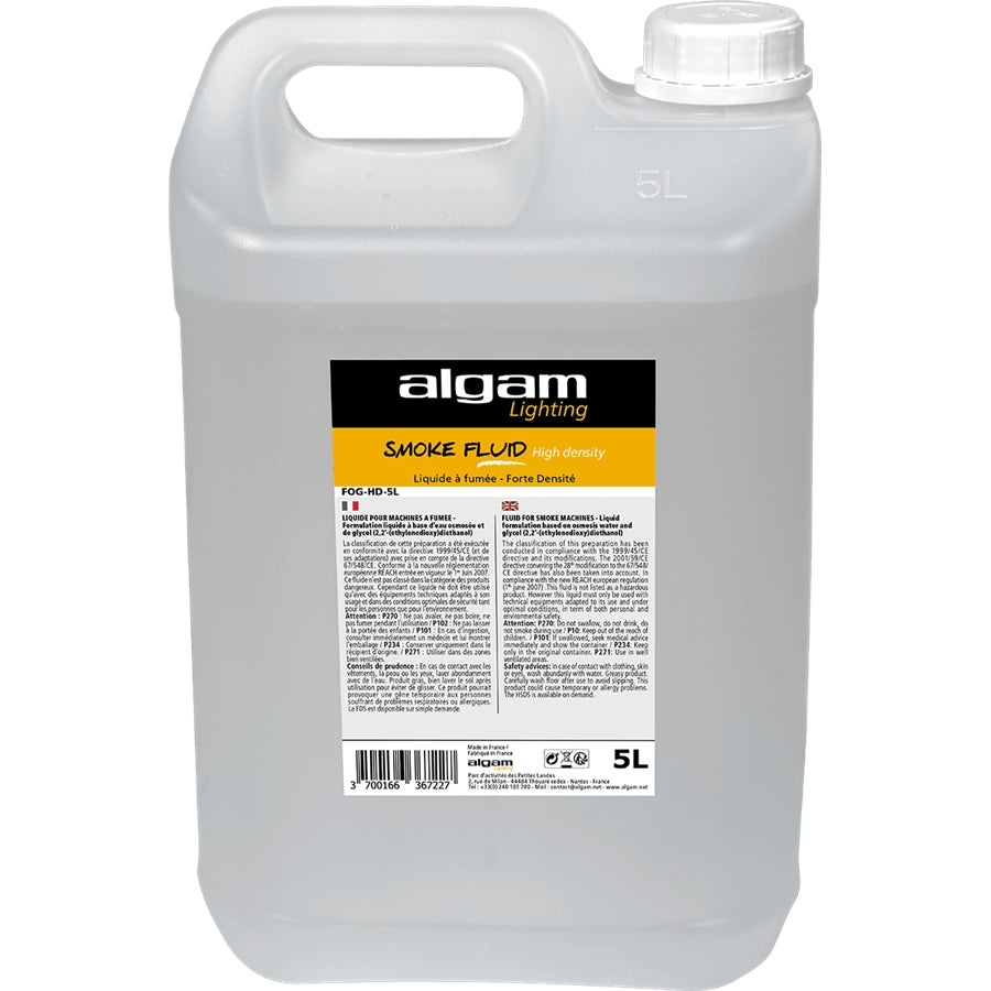 ALGAM LIGHTING - FOG-HD-5L LIQUIDO FUMO ALTA DENSITÀ 5L