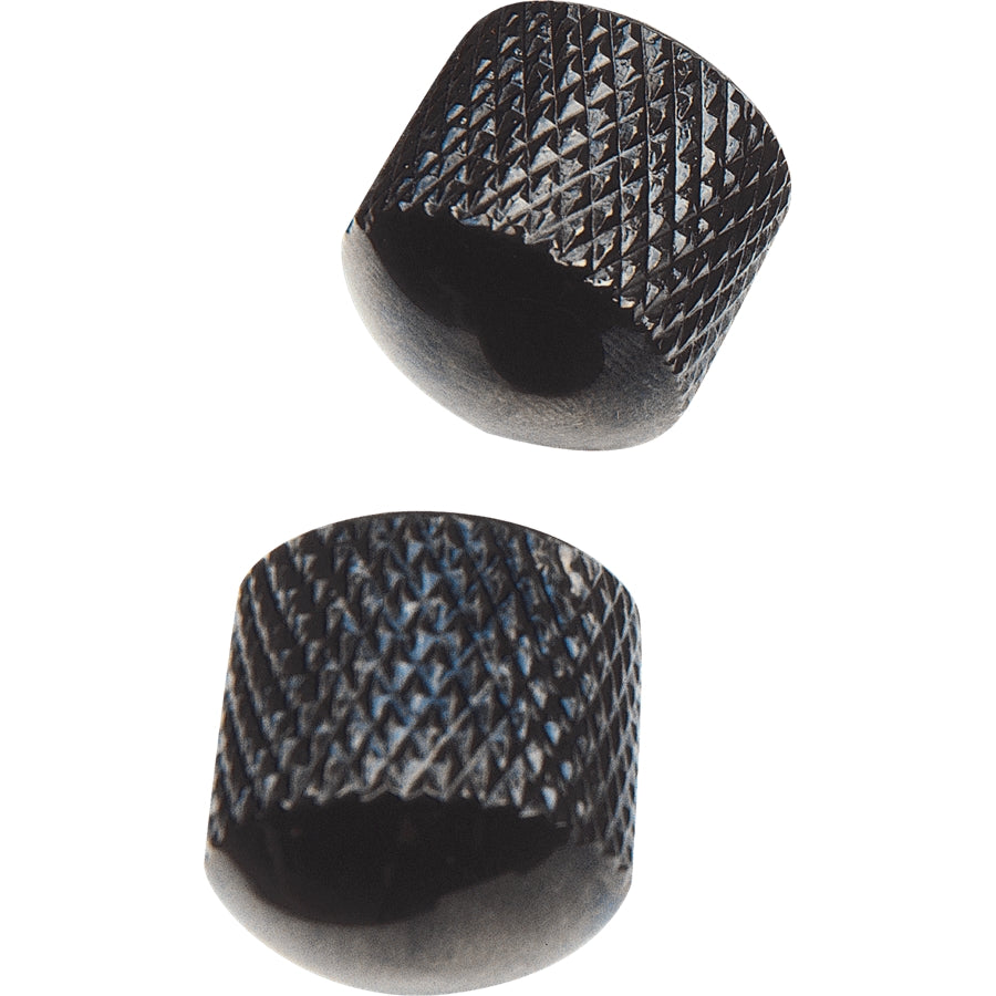 YELLOW PARTS - EZ1223B MANOPOLE DI REGOLAZIONE METALLO NERO 2 PCS