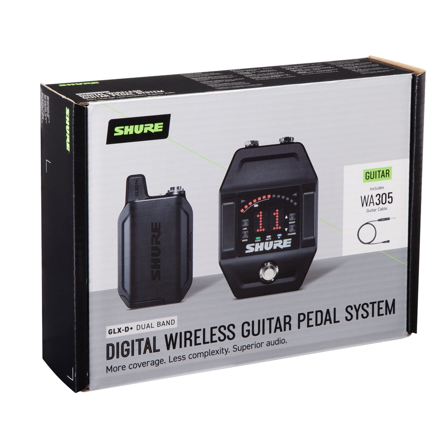 SHURE - GLXD16+ SISTEMA WIRELESS PER CHITARRA E BASSO