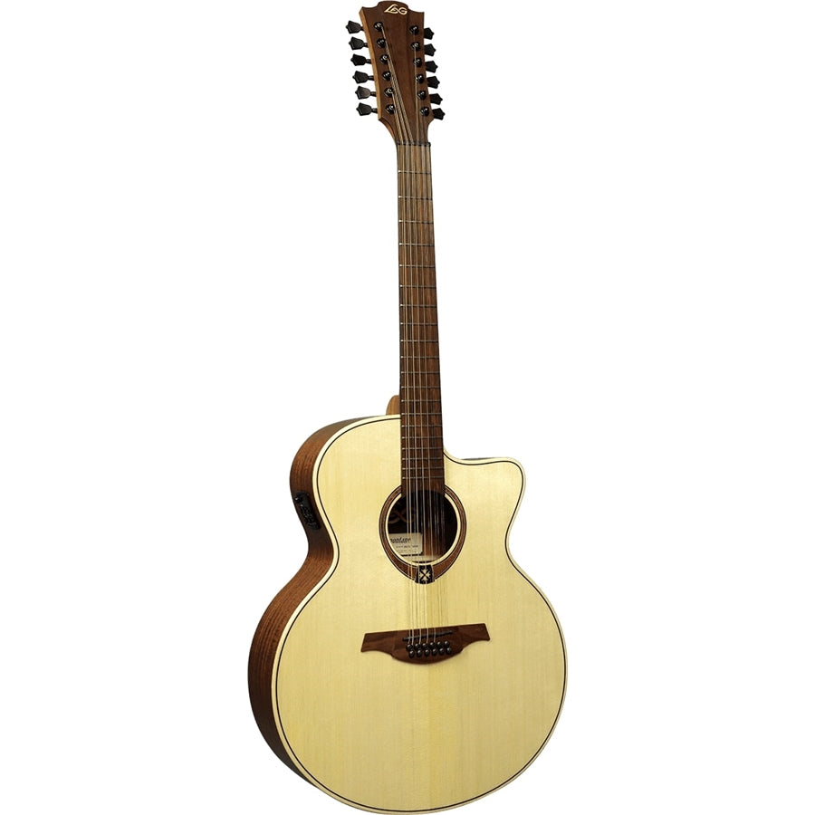 LAG  T177J12CE CHITARRA ACUSTICA 12 CORDE JUMBO CUTAWAY
