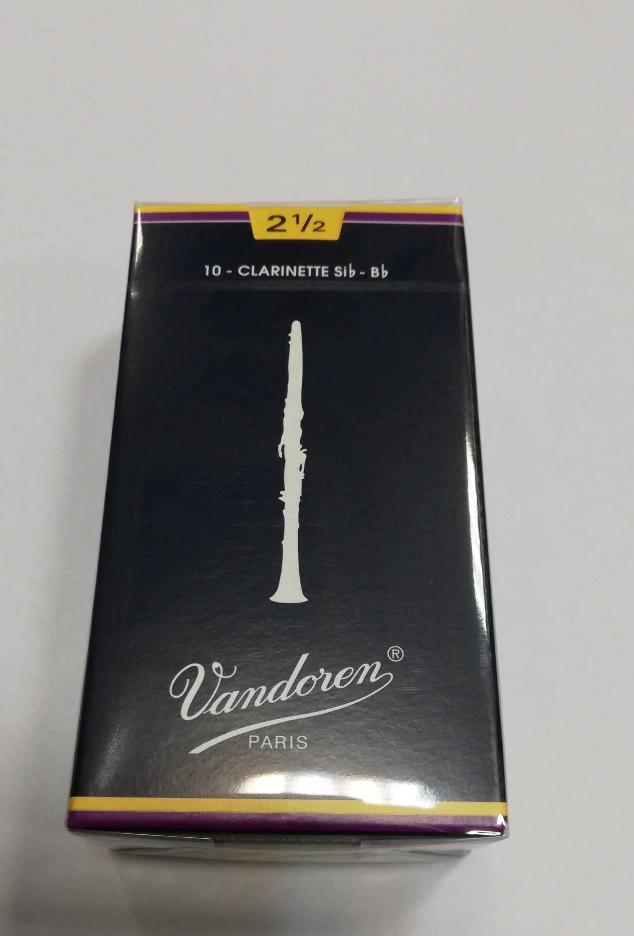 VANDOREN SCATOLA 10 ANCE PER CLARINETTO SIb DA 2,5