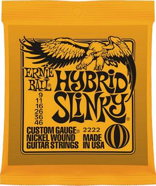 ERNIE BALL 2222 HYBRID SLINKY
