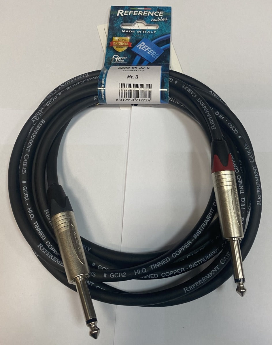 Reference GCR2-BK-JJ-3-N Cavo jack-jack 3 metri